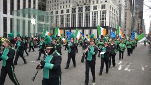 La parata del Saint Patrick's day sulla Fifth Avenue
