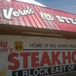 Probabilmente la miglior steakhouse della Route, a Shamrock, Texas 