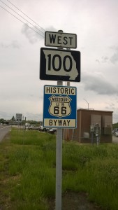 I cartelli della Route 66 nel Missouri